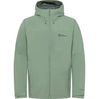 Jack Wolfskin Men's Tempest 2L Jacket Eucalyptus, M