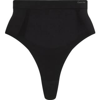 High Waisted Shapewear Thong - Secure Sculpt - Black - M