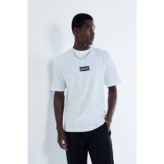 River Island Normal pasform Oasis Front 100% Bomuld T-shirtStor
