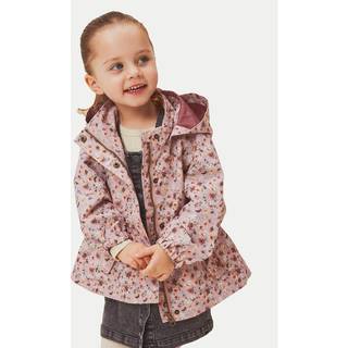 Name It Overgangsjakke Pale Mauve Med Blomsterprint