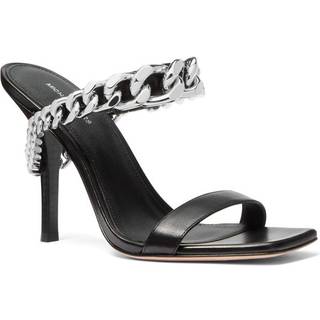 MK Bianca Embellished Leather Sandal - Black - Michael Kors - EU 40.5