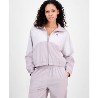 Under Armour Rival Woven Women's Jacket Gray Dawn / Gray Matter / Black L