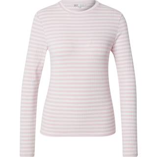Only - Onlaida L/S Striped Top 15342088 - 4761203 - Pink Lady White