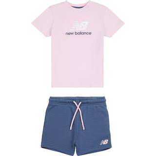 New Balance New Balance Kids Jersey Ringer T-shirt & Shorts Sæt