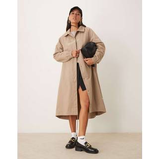 Nike Sportswear-kollektionen-twill-trenchcoat med løstsiddende pasform til kvinder - brun - M (EU 40-42)