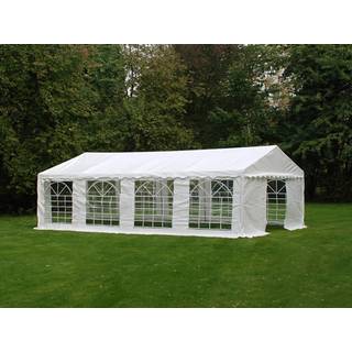 Partytelt Festtelt Basic 4x8m PE 700, Hvid