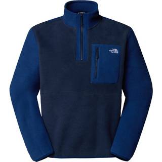 The North Face Yumiori 1/4 Zip Fleecesweatere Herrer størrelse L farve blå