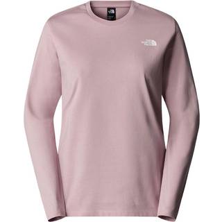 The North Face Women's L/S Simple Dome Tee Longsleeve Damer størrelse M farve pink