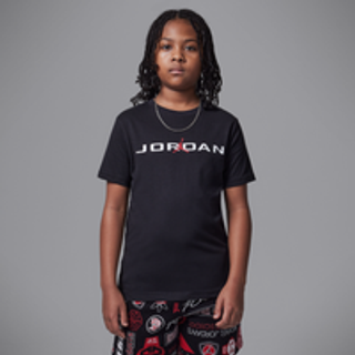 Jordan Air Stretch-T-shirt til større børn - sort - L