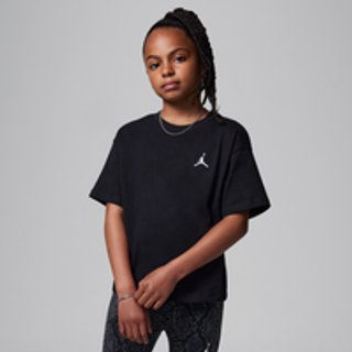 Jordan Brooklyn Essentials-T-shirt til større børn - sort - L