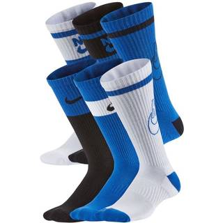 Nike Nike Blue Kids Cushioned Crew Socks 6 Pack