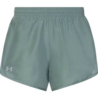 Under Armour Fly-By Women's 3" Shorts Silica Green / Silica Green / Reflective S