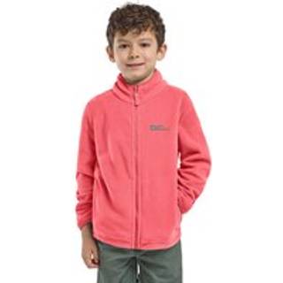 Jack Wolfskin Kid's Taunus Jacket Fleecejakke Børn størrelse 140 farve rød/pink