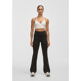 Soft Touch Flared Pants - Black