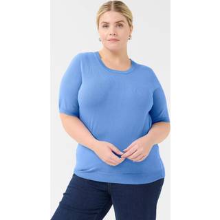 Kaffe Curve KClizzy Pullover - Blå - Str S - Damer