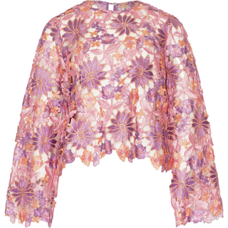 Noella Bluse - Kezzie - Lilac Mix