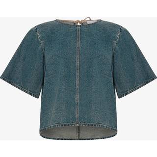 Noella Kameko Blouse Vintage Blue Wash