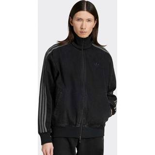 adidas Originals Adicolor Denim Firebird Track Top, Black - XL
