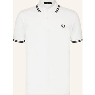 Fred Perry Twin Tipped Polo Shirt Herre, White - XXL