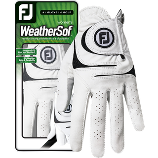 FootJoy WeatherSof-handske, hvid