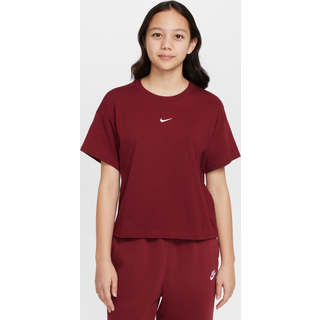 Nike Sportswear Essential-T-shirt til større børn (piger) - rød - M