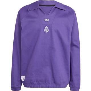 Real Madrid Terrace Icons Drill trøje - Purple - L