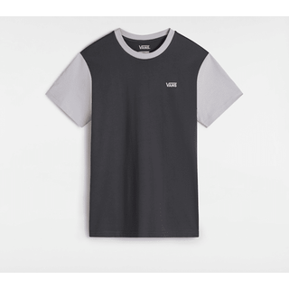 Vans - Colorblock T-Shirt, Woman, Grey, Size: L - Grey - L