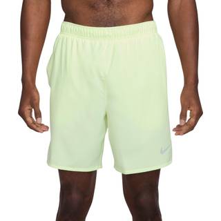 Nike Challenger Dri-FIT 7-løbeshorts (18 cm) med indershorts til mænd - gul - S