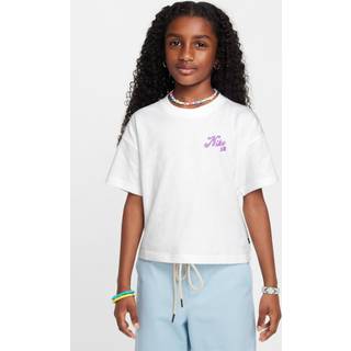 Nike SB Girls' T-Shirt Junior, White - 13-15Y