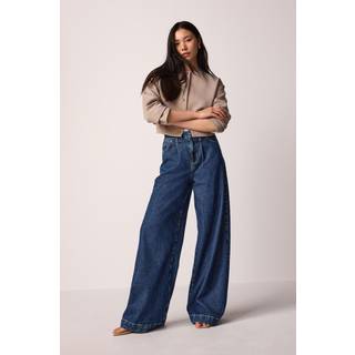 Next Palazzo jeans i bomuld med brede ben 100%