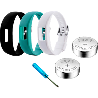Garmin Vivofit 4 Batterier, Remme & Skruetrækkersæt