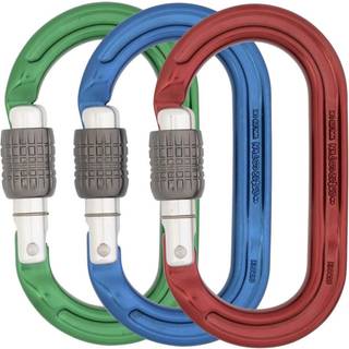 DMM Ultra Oval Carabiner (3-farvepakke)
