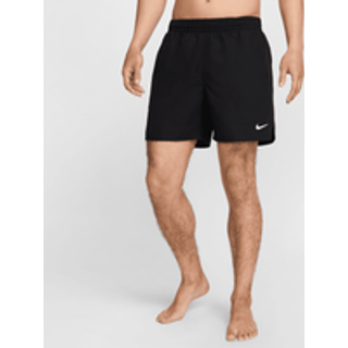 Nike Swim Breaker-volleyshorts (13 cm) med indershorts til mænd - sort - XL