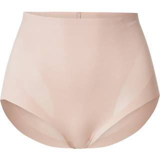 High Waisted Shapewear Briefs - Stay Put Stretch - Beige - S