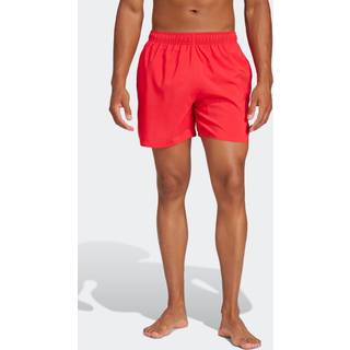 Solid CLX Short-Length badebukser - Pure Ruby / Black