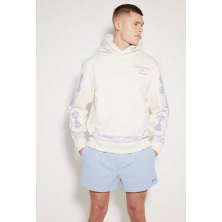 River Island River Island Blue Seersucker Swim Shorts