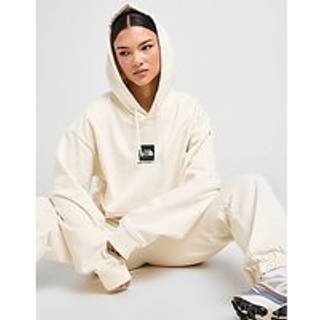 The North Face Box Logo Overhead Hoodie, White - XS