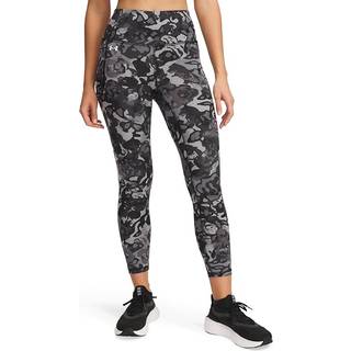 Under Armour Motion Printed Women's Ankle Leggings Black / Titan Gray / White XL
