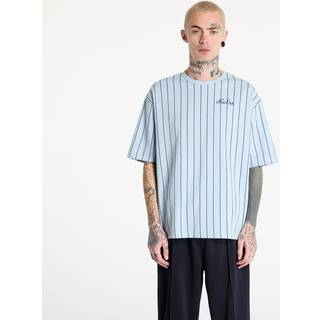 T-shirt New Era Pinstripe Oversized T-Shirt UNISEX Pastel Blue XS - Pastel Blue - XS