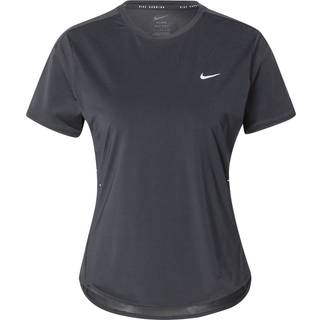 Kortærmet Nike Swift Dri-FIT-løbeoverdel til kvinder - sort - XS (EU 32-34)