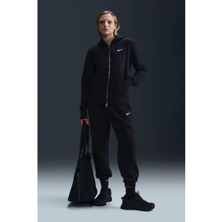 Nike Sportswear Phoenix Fleece-hættetrøje med fuld lynlås til kvinder - sort - XS (EU 32-34)