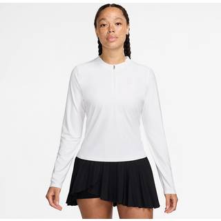 NikeCourt Advantage-Dri-FIT-tennistop til mellemlag til kvinder - hvid - L (EU 44-46)