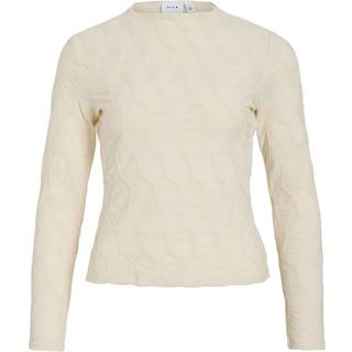 High Neck Top Med Lange Ærmer