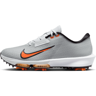 Nike Infinity Tour 2 Unisex Pure Platinum/White/Safety Orange 45 Golfsko til mænd