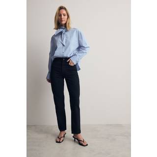 Next 100% Bomuldssøjle Mom Jeans