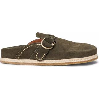 Polo Ralph Lauren Polo Ralph Lauren Brown Turbach Suede Clog Sandals