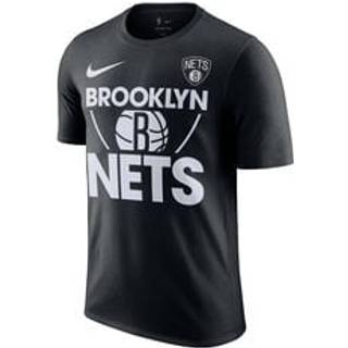 Brooklyn Nets Courtside Nike NBA-T-shirt til mænd - sort - S