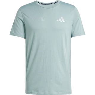 adidas Ultimate Met Tee Løbeshirt Herrer størrelse XXL farve grå