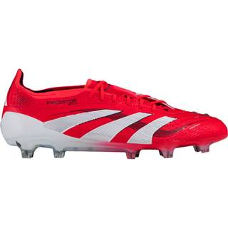 Predator Elite Firm Ground støvler - Lucid Red / Cloud White / Core Black - 42 2/3