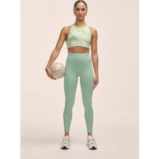 Soft Touch High Waist Tights - Statue Green